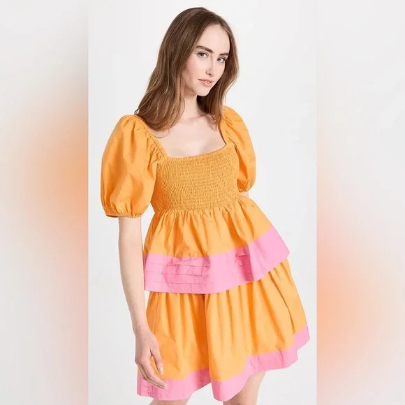open lace back dress English Factory main image 0